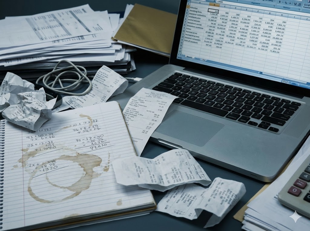 The Chaos — disorganised financial data